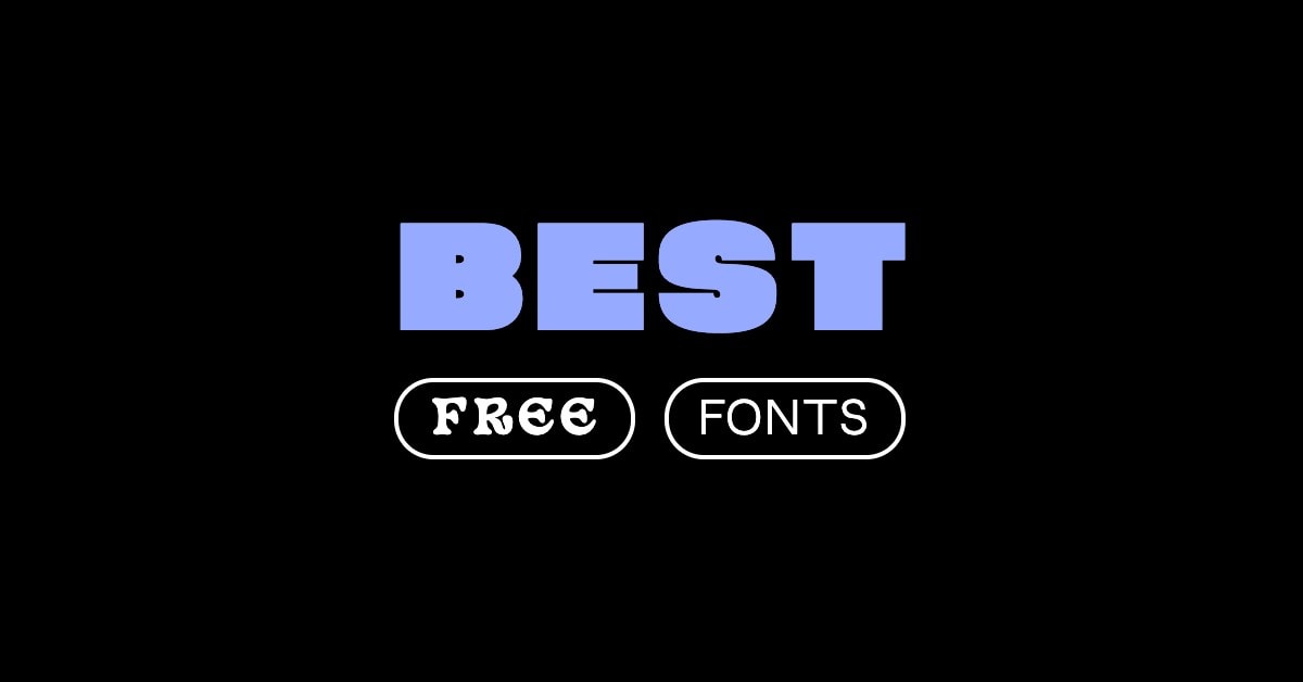 best free fonts for 2022