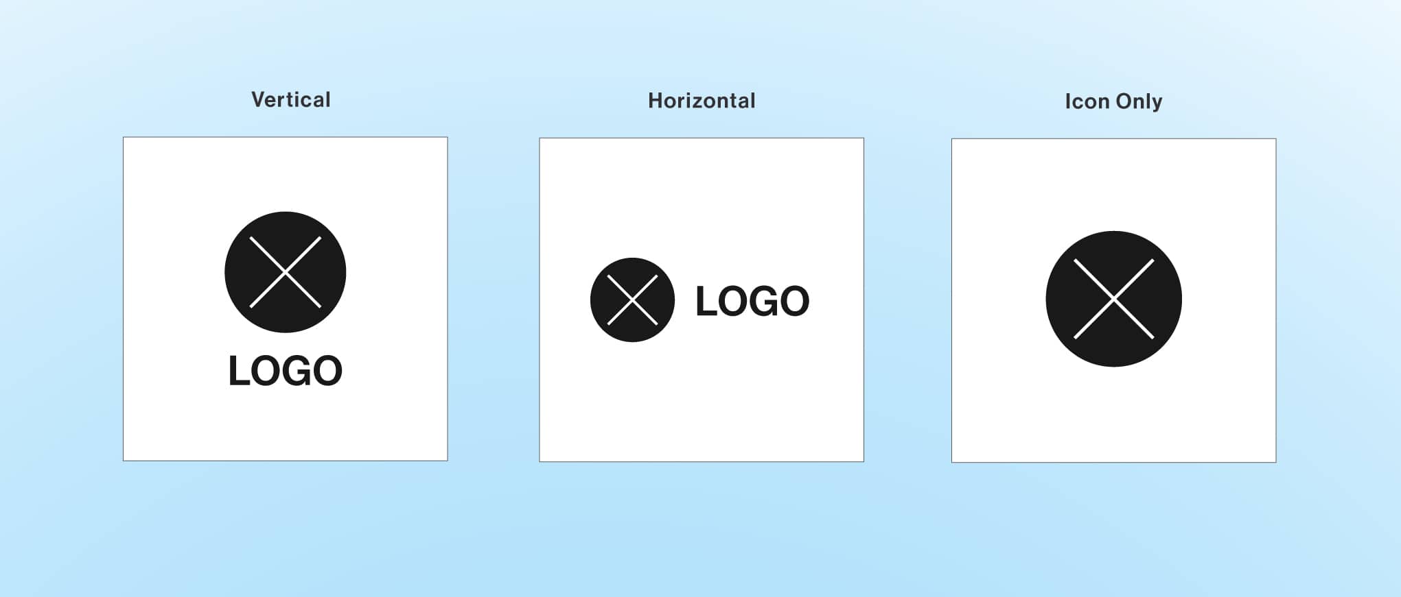 logo orientation example