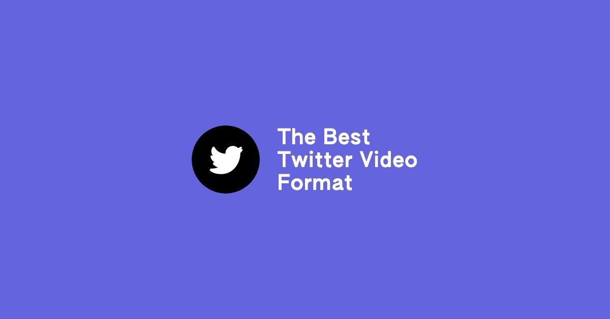 twitter video format