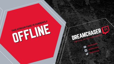 Twitch Offline Banner template