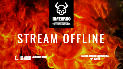 Twitch Offline Banner template