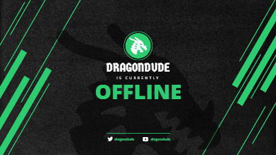 Twitch Offline Banner template