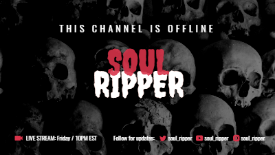 Twitch Offline Banner template